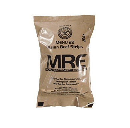 USGI - MRE Military Single Package (Meals Ready to Eat)